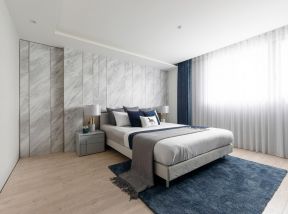 卧室木地板图片 现代简约卧室装潢设计 现代简约卧室效果图