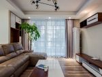 恒大锦城128平三居室北欧极简风格装修案例