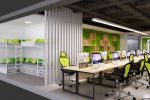 科技公司1800平米现代风格办公室装修案例