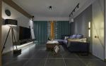 海伦国际现代风格120平米三居室装修案例