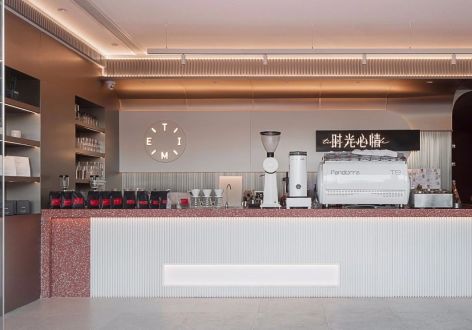 180平米现代风格咖啡厅装修案例