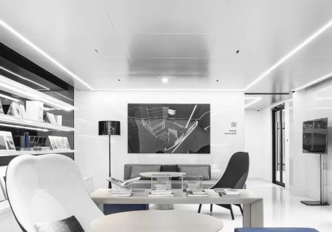 360平米现代极简风办公空间装修设计案例
