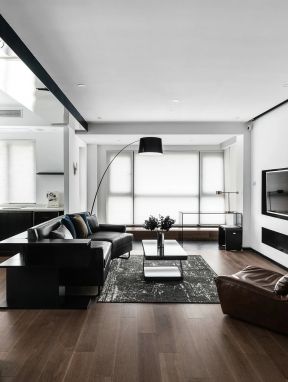 客廳木地板裝修圖 現代簡約客廳裝飾圖 現代簡約客廳裝飾圖片