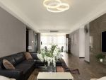 中康龙盘山家园130平三居室现代风格装修案例