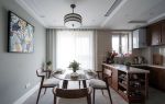海湘学府北欧风格107平米二居室装修效果图案例