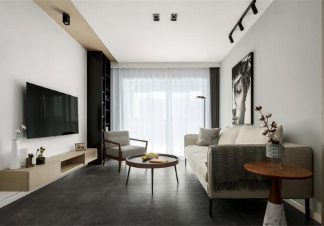 锦绣丽园90平米三居室现代风格装修案例