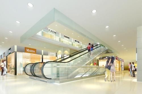 商场扶梯设计效果图