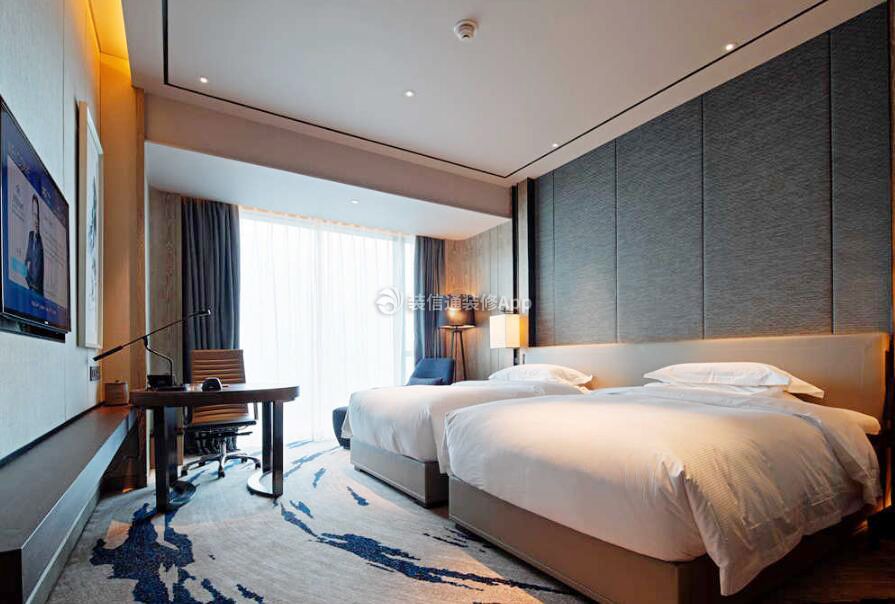 2023成都商务酒店双床房装修设计