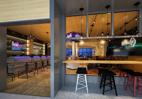 PKER PAPK酒吧混搭风格150平米装修效果图案例