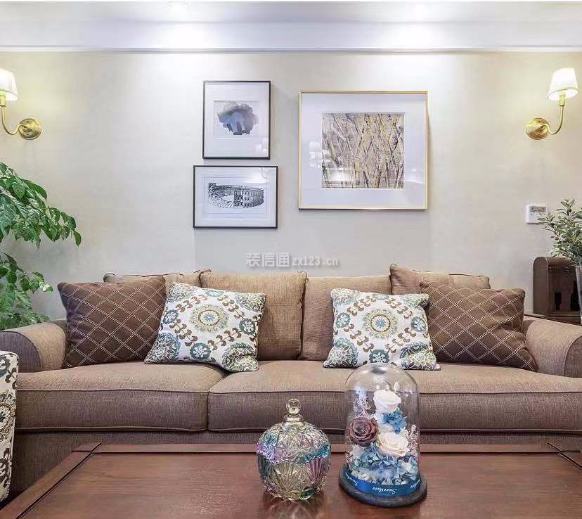 美式客厅沙发图片 美式客厅沙发组合