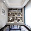 新中式风格家庭书房装修效果图赏析