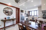 保集澜湾141㎡三居室现代与中式混搭风装修效果图