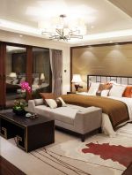新中式风格房屋卧室装修设计效果图