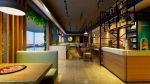 餐饮空间200平米火锅店现代风格装修案例