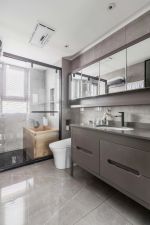 90平米房屋装修卫生间洗手台效果图
