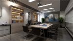 金融公司办公室500平米工业风格装修案例