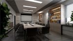 金融公司办公室500平米工业风格装修案例