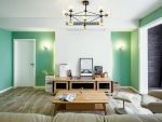 红馥里小区78㎡两居室现代简约风格装修案例