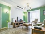红馥里小区78㎡两居室现代简约风格装修案例