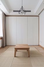 日式风格茶室壁柜装修设计效果图