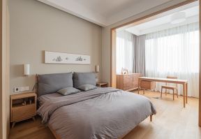 日式风格家庭卧室装修设计效果图片