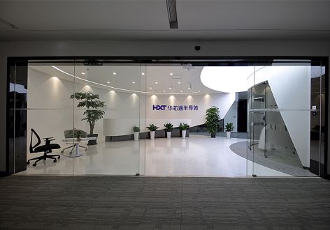 600平米大型科技办公室装修设计案例