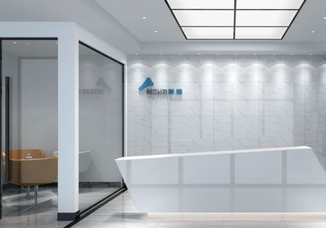 人力资源办公室现代风格360平米装修效果图案例