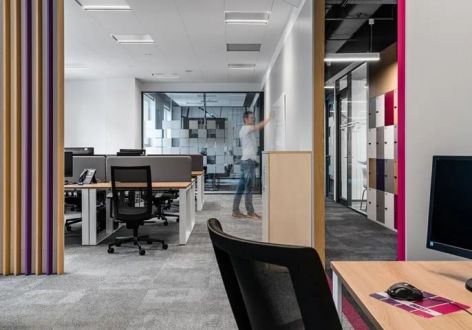 LINK4办公室现代风格280平米装修设计效果图案例