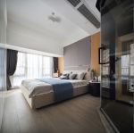 万科翡翠滨江现代风格108平米三室两厅装修案例