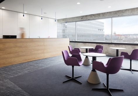 信托公司办公室1150平米现代风格装修案例