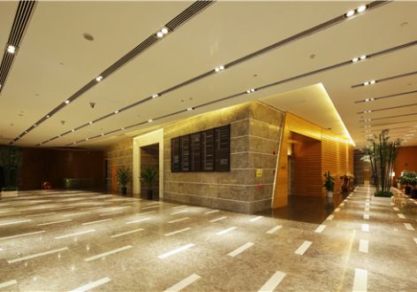 华滨国际大酒店3000平方米现代风格装修案例