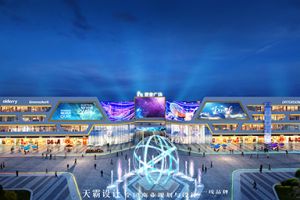 海南商業(yè)街設(shè)計(jì)效果圖