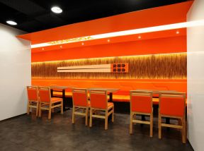 2002 成都快餐店外墙装修设计效果图 630 成都快餐店取餐区装修设计