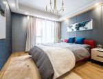 跃层住宅卧室现代风格装修效果图片