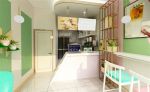 上海奶茶店17平米绚丽风格装修案例