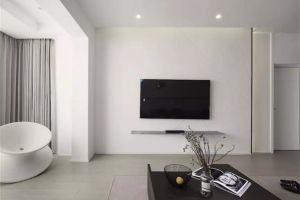 小户型电视背景墙简单装修