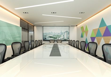 400平米现代风格办公室装修案例
