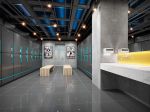 创展创造时间健身房900平方现代风格装修案例