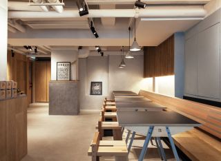 2023咖啡厅简约风格装修设计效果图