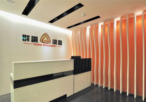 上海办公空间360平米简约风格装修案例