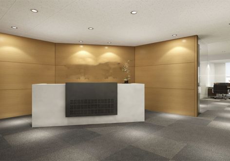 上海办公空间420平米现代风格装修案例