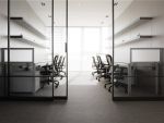 公司办公室300㎡现代风格装修案例