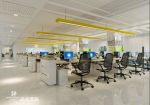 信息公司办公室现代风格1500平米装修案例