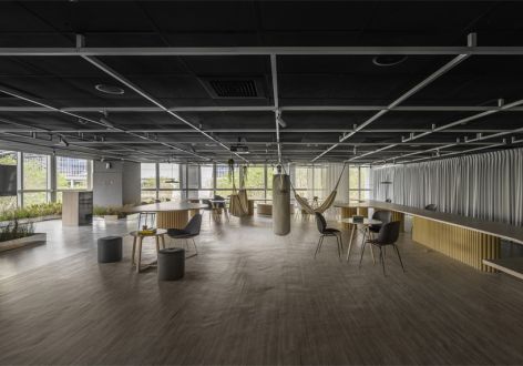 250平米现代风格创意办公空间装修案例