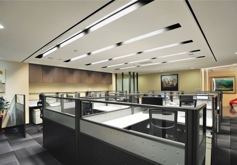 上海办公空间300平米现代风格装修案例