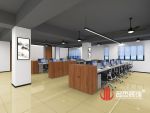 晶科玉雕公司1000㎡办公室现代风格装修案例