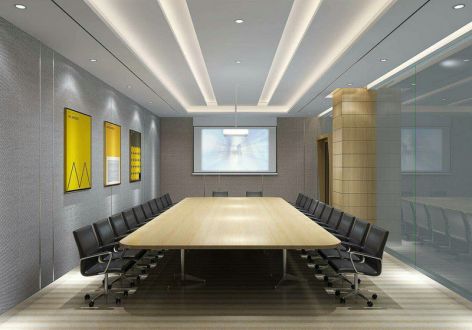 1000平米现代风格办公室装修设计案例