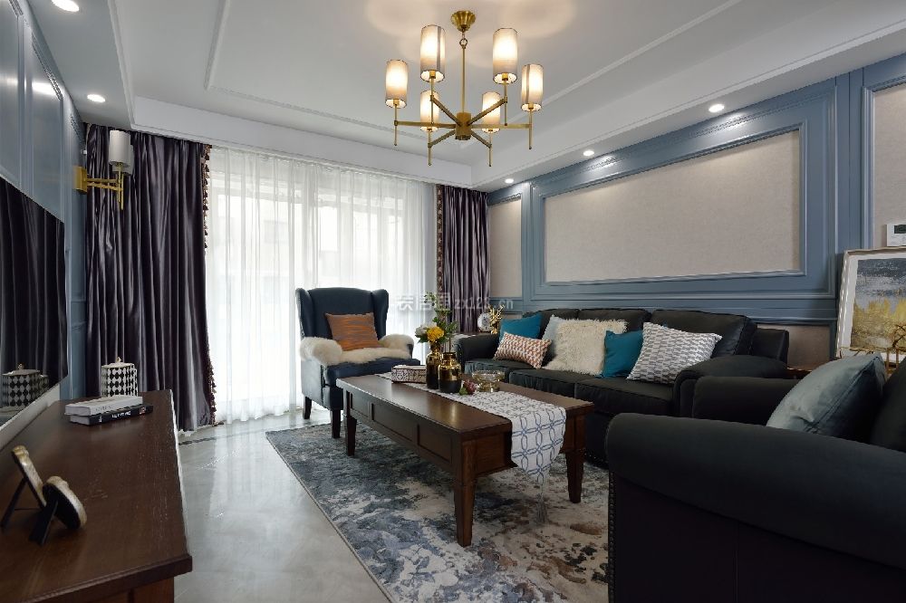 美式风格客厅沙发 美式风格客厅设计效果图
