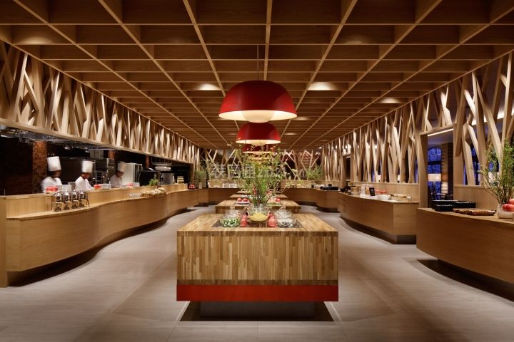 自助餐厅装修案例 自助餐厅设计图