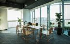 信拓卓成1500平方米办公室现代风格装修案例